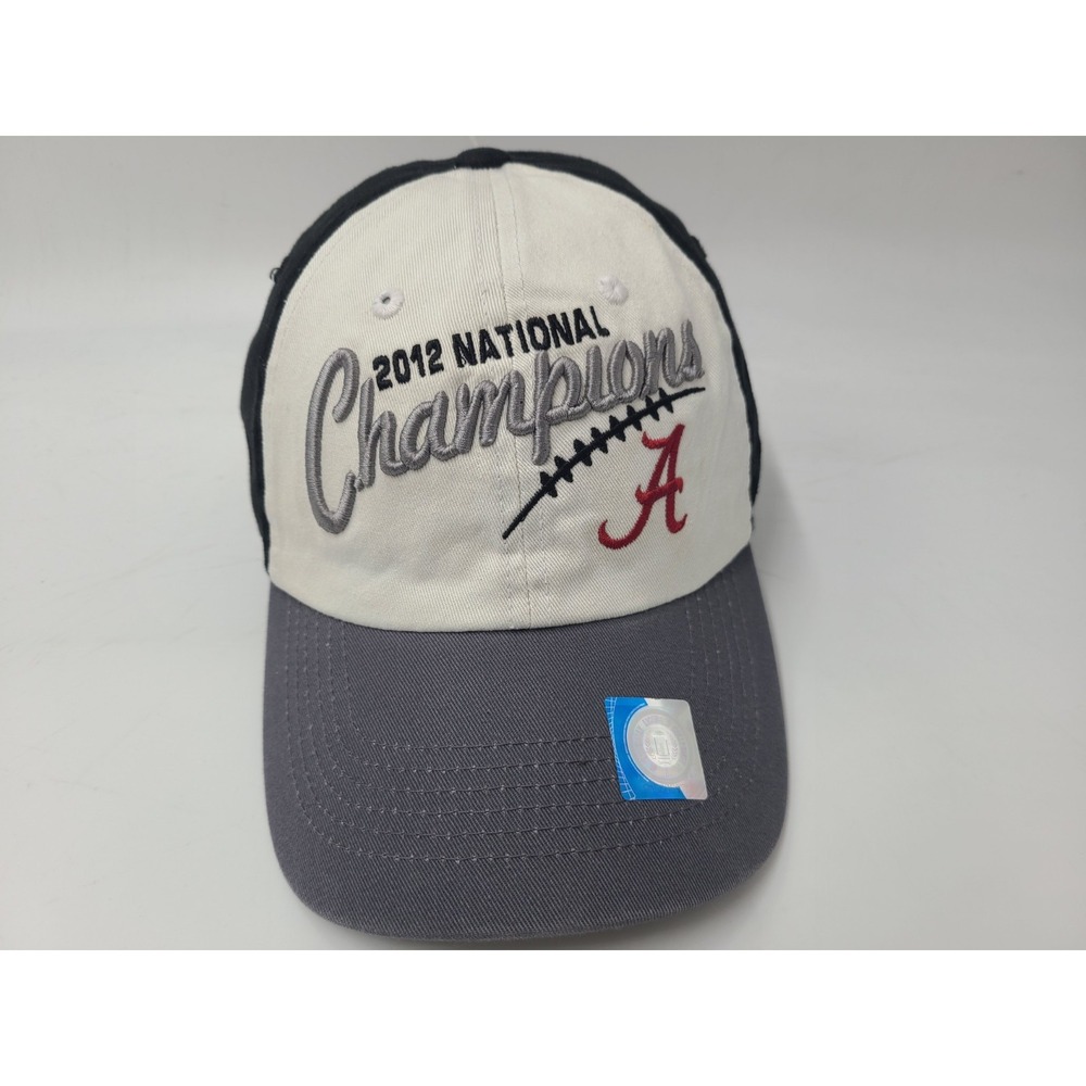 University of Alabama Crimson Tide 2012 National Champions Hat Cap NCAA Football